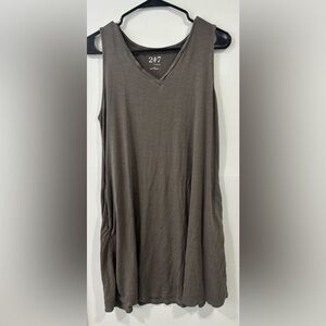 Women's Sleeveless Tank Dress
